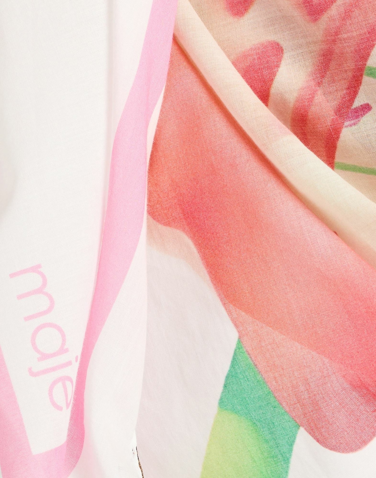 Maje Womens Scarf Coral