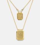 Marie Lichtenberg No Risk No Glory 18kt gold necklace with diamonds