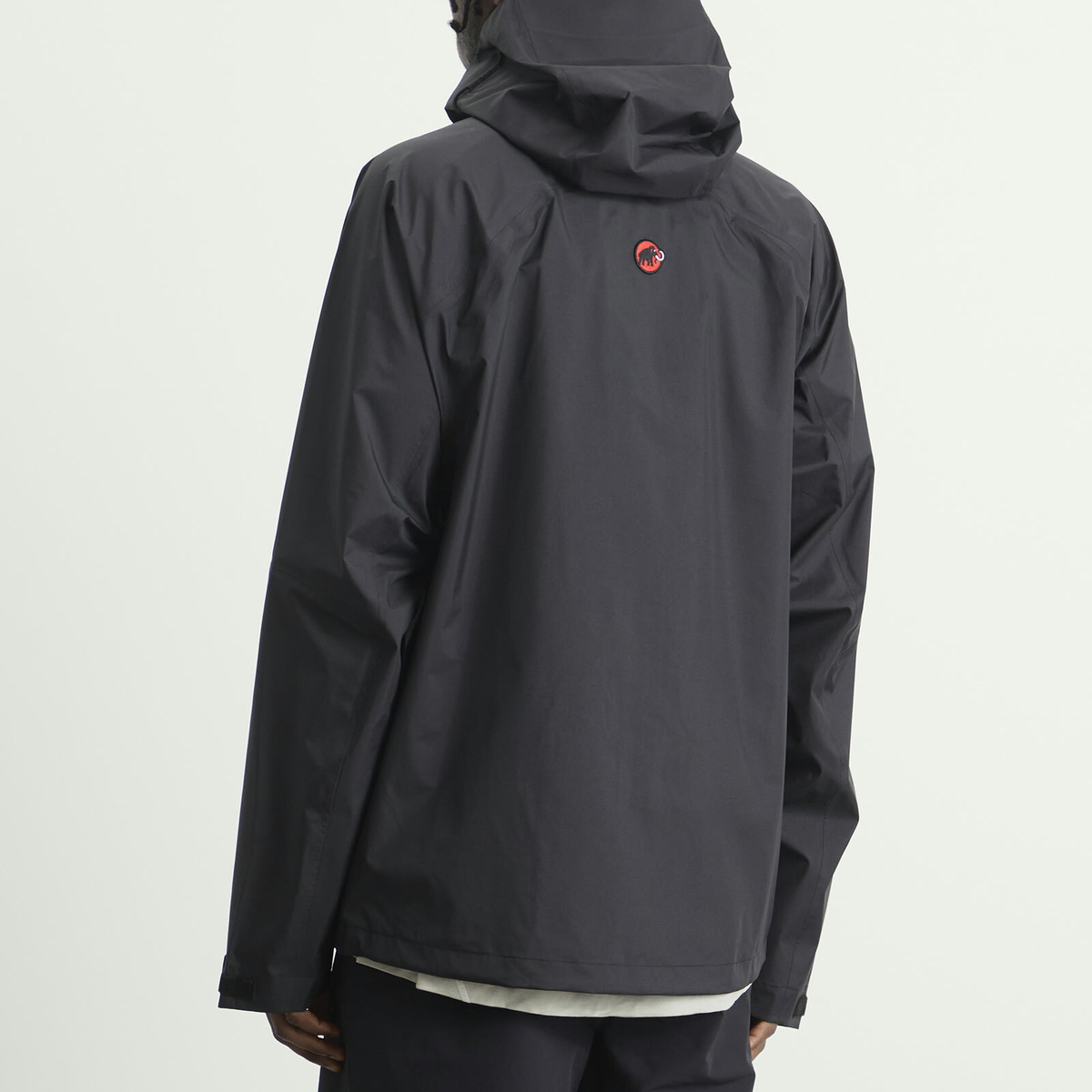 Hiking Patrol Men's x Mammut HS Hooded Shell Jacket in Black