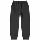 ERL Fleece Sweat Pant in Black