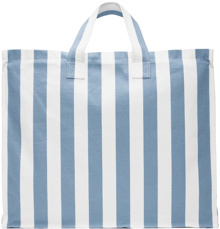 Photo: King & Tuckfield Blue & White Large Tote