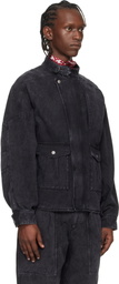 Isabel Marant Black Isaiah Denim Jacket