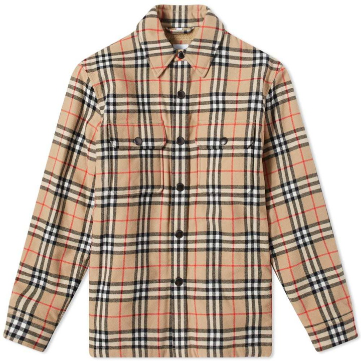 Photo: Burberry Calmore Fleece Lined Shirt Jacket