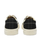 Stepney Workers Club Men's Dellow Shroom Hands Print Canvas Sneake Sneakers in Black/White