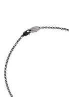 Vivienne Westwood Mini Bas Relief orb Necklace - Black - One Size
