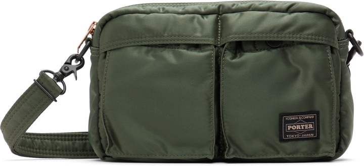 Photo: PORTER - Yoshida & Co Khaki Tanker Sling Bag