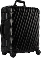Tumi Black 19 Degree Aluminium Continental Carry-On Suitcase