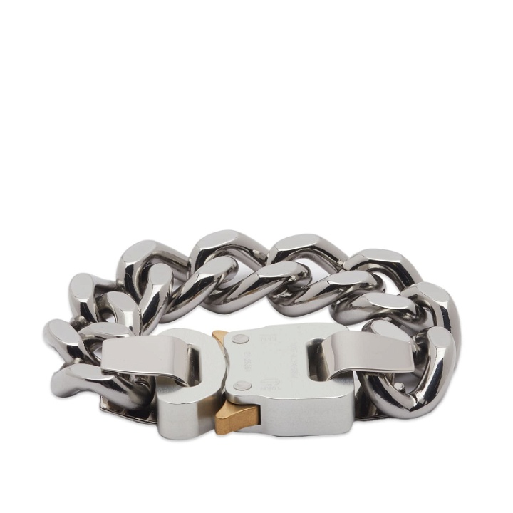 Photo: 1017 ALYX 9SM Men's Buckle Bracelet in Silver