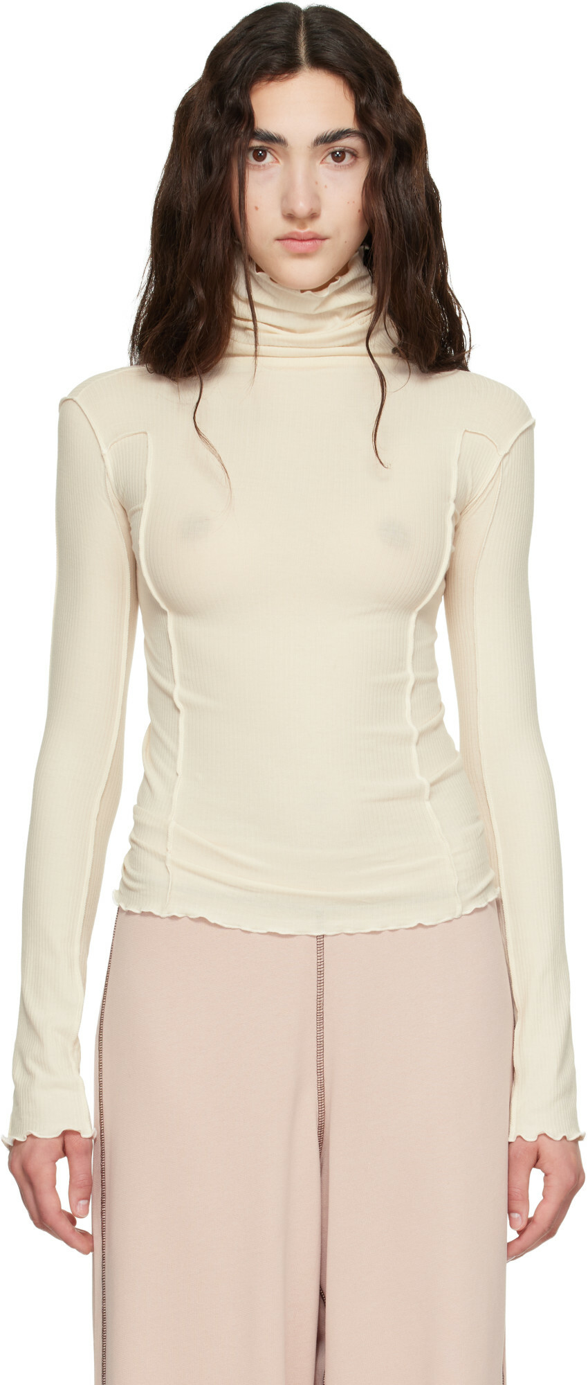 Baserange Off-White Omato Turtleneck