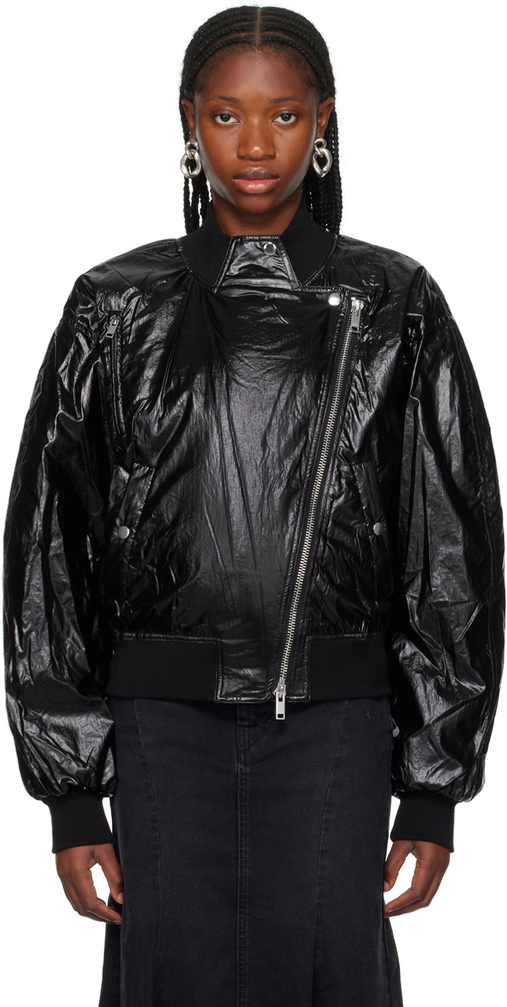 Isabel Marant Black Daylite Bomber Jacket