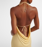 Loewe Paula's Ibiza crêpe jersey maxi dress