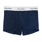 Calvin Klein Underwear Two-Pack Blue and Pink Modern Boxer Briefs