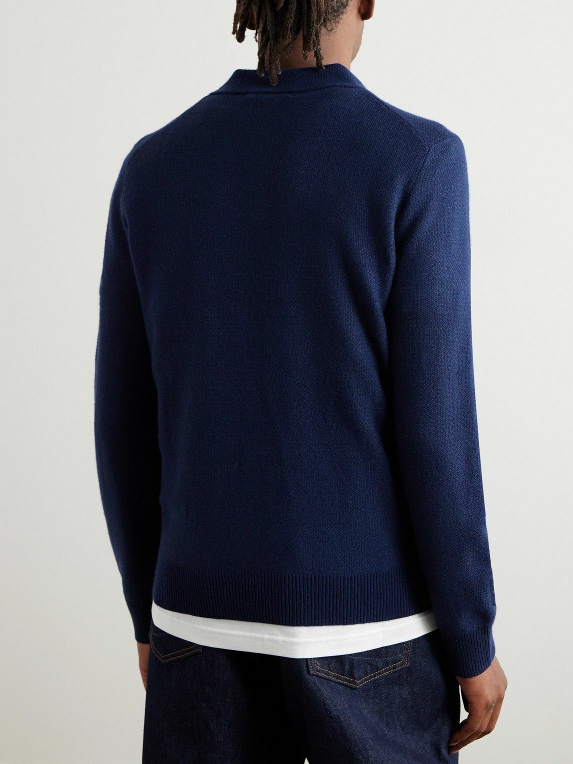 Polo Ralph Lauren - Slim-Fit Linen and Cashmere-Blend Polo Shirt