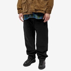 Engineered Garments Men's Climbing Pant in Black Heavyweight Ripstop