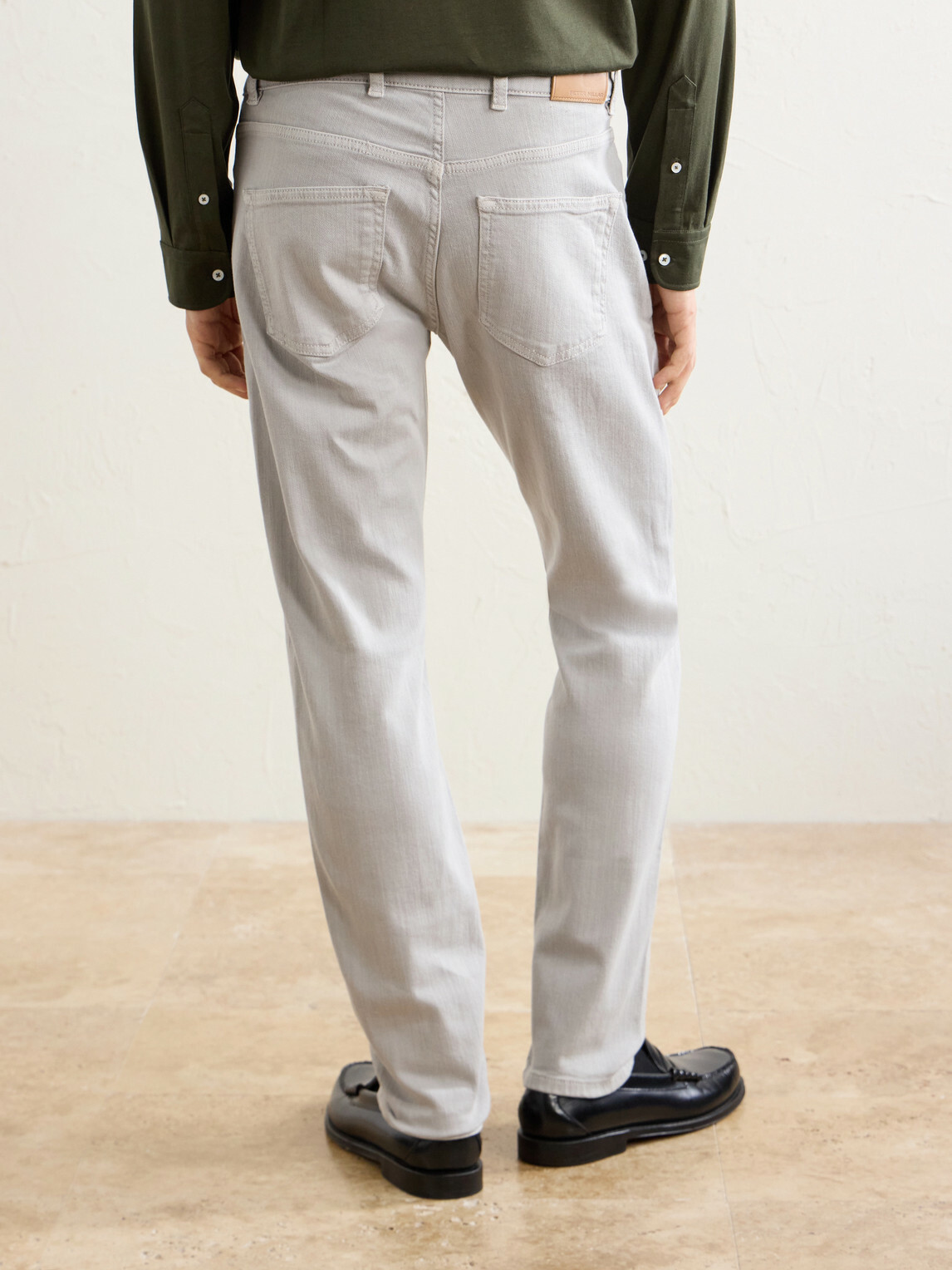 Peter Millar - Fairfield Straight-Leg Garment-Dyed Jeans - Gray