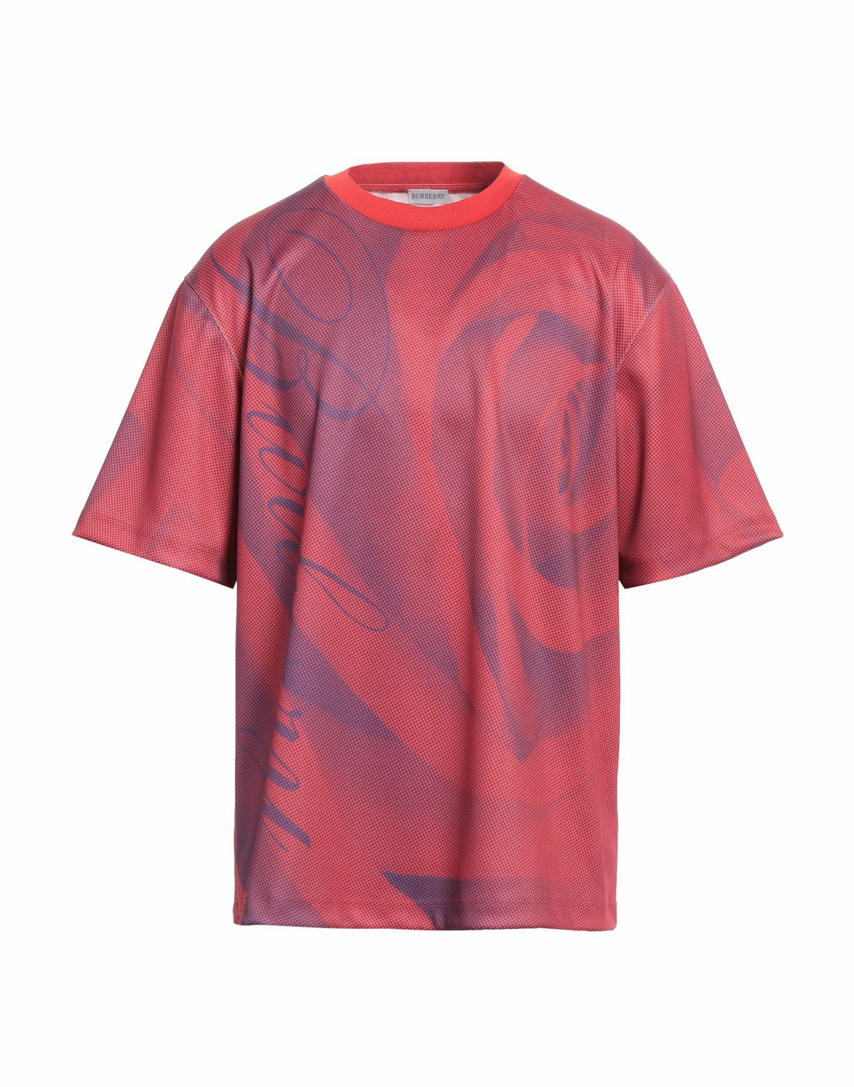Burberry Mens T-shirt in Red