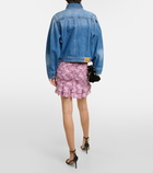 Isabel Marant Valette cropped denim jacket