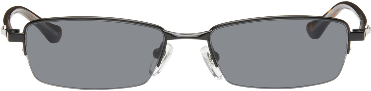 BONNIE CLYDE Black & Brown Groupie Sunglasses Bonnie Clyde
