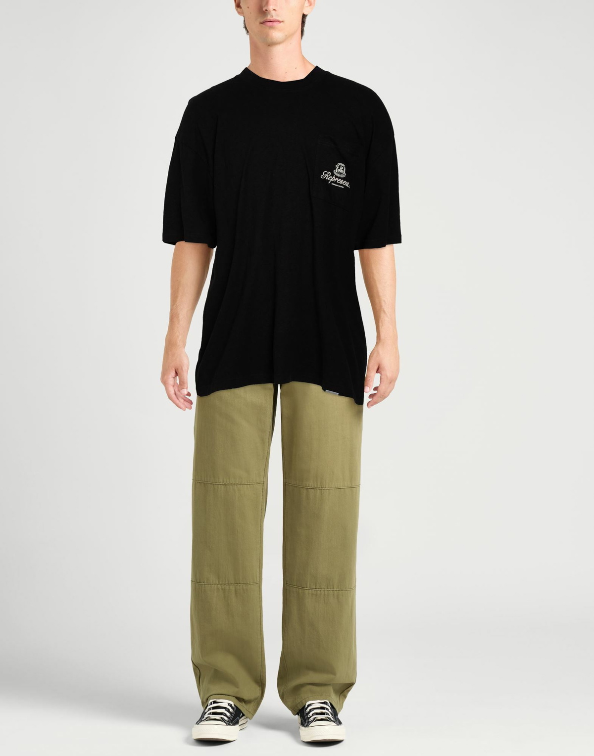 Represent Mens T-shirt in Black