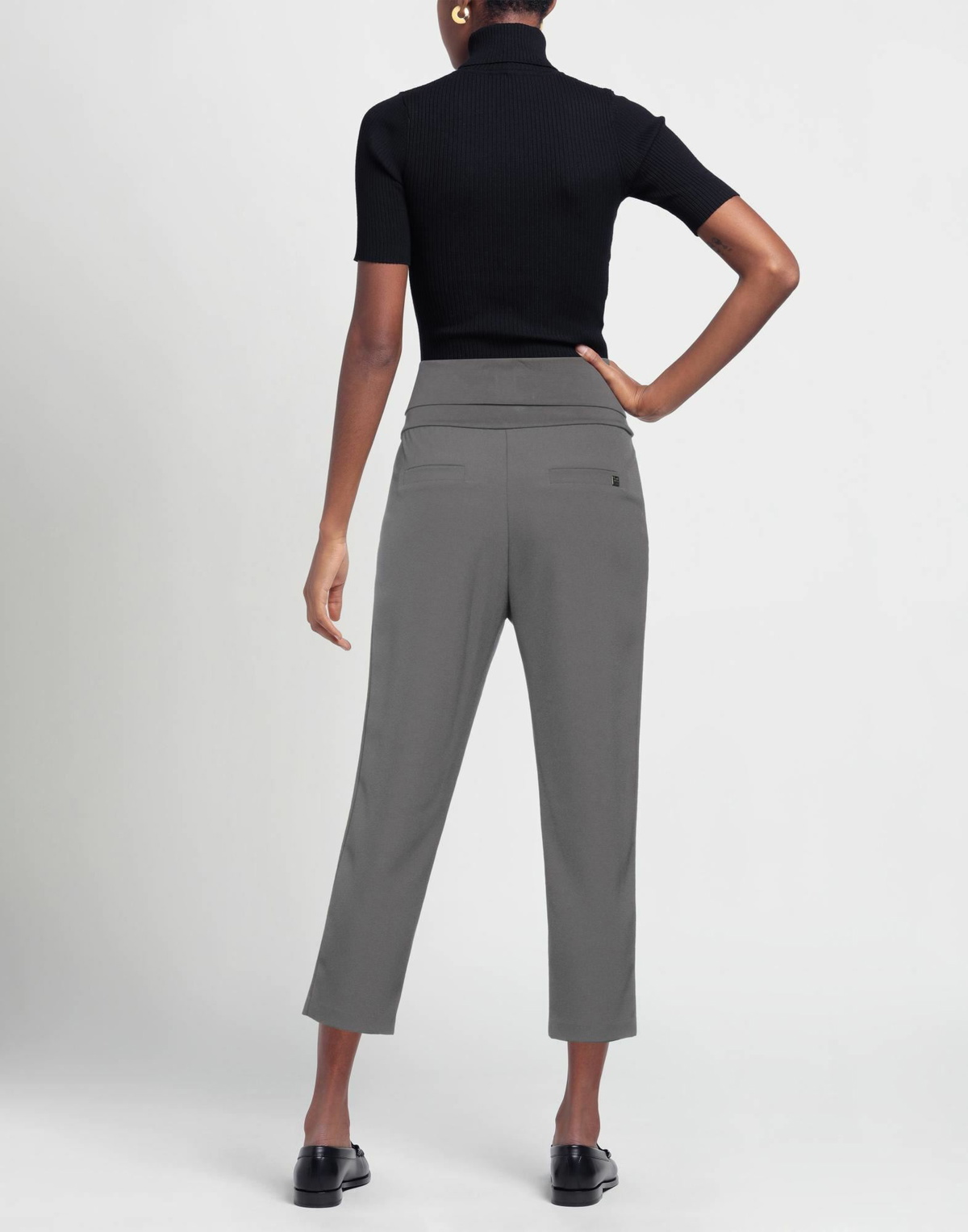 Manila Grace Womens Pants Taupe