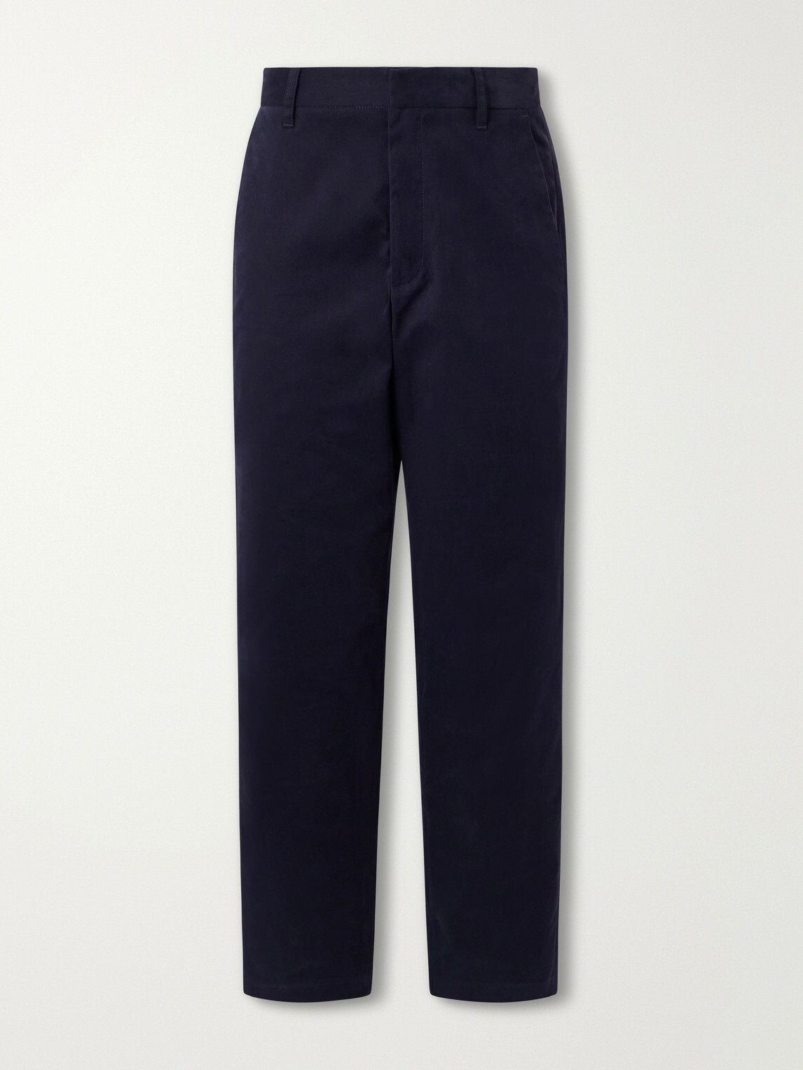 SEASE - Chino Tech Straight-Leg Cotton-Blend Twill Trousers - Blue