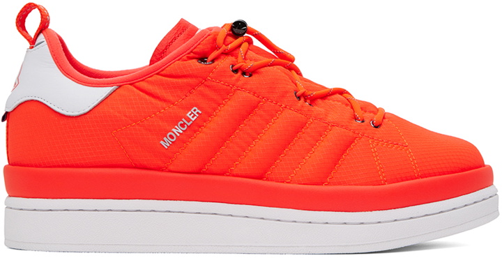 Photo: Moncler Genius Moncler x adidas Originals Orange Campus TG 42 Sneakers