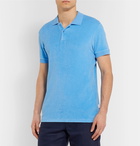 Orlebar Brown - 007 Dr No Cotton-Terry Polo Shirt - Blue