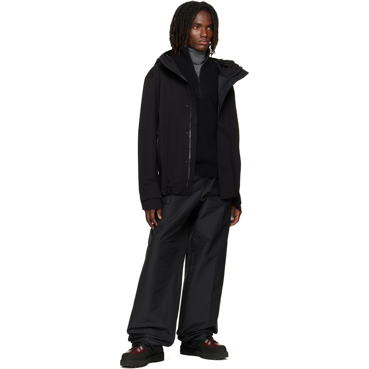 Canada Goose Black Rupert Rain Jacket
