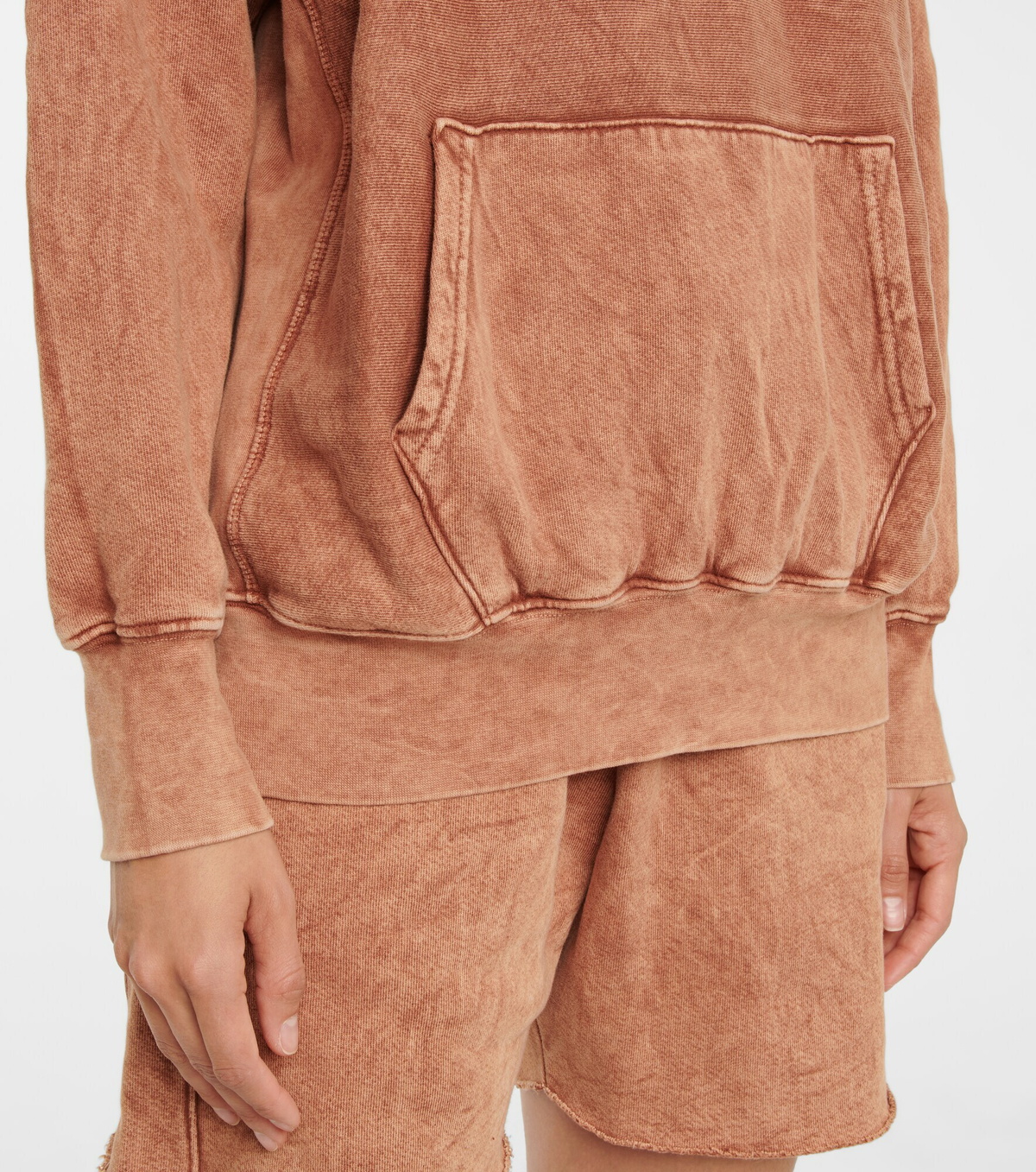 Les Tien - Cotton fleece hoodie