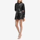 Good American Women's Better Than Leather Short in Black