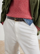 Drake's - 2cm Leather Belt - Brown