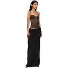 The Frankie Shop Black Aeson Maxi Skirt