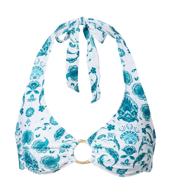 Photo: Heidi Klein Kos paisley halterneck bikini top