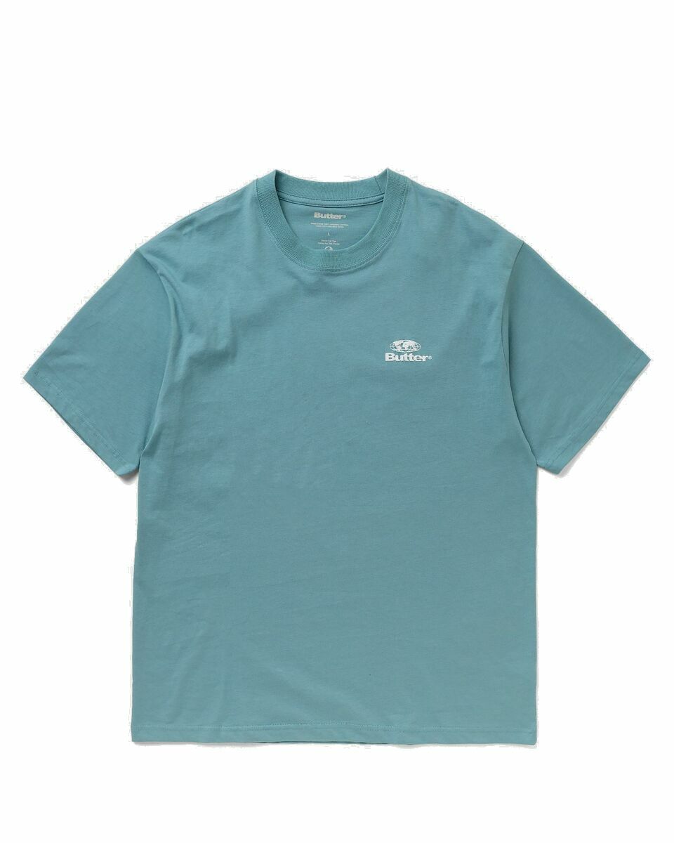 Photo: Butter Goods Organic Tee Blue - Mens - Shortsleeves