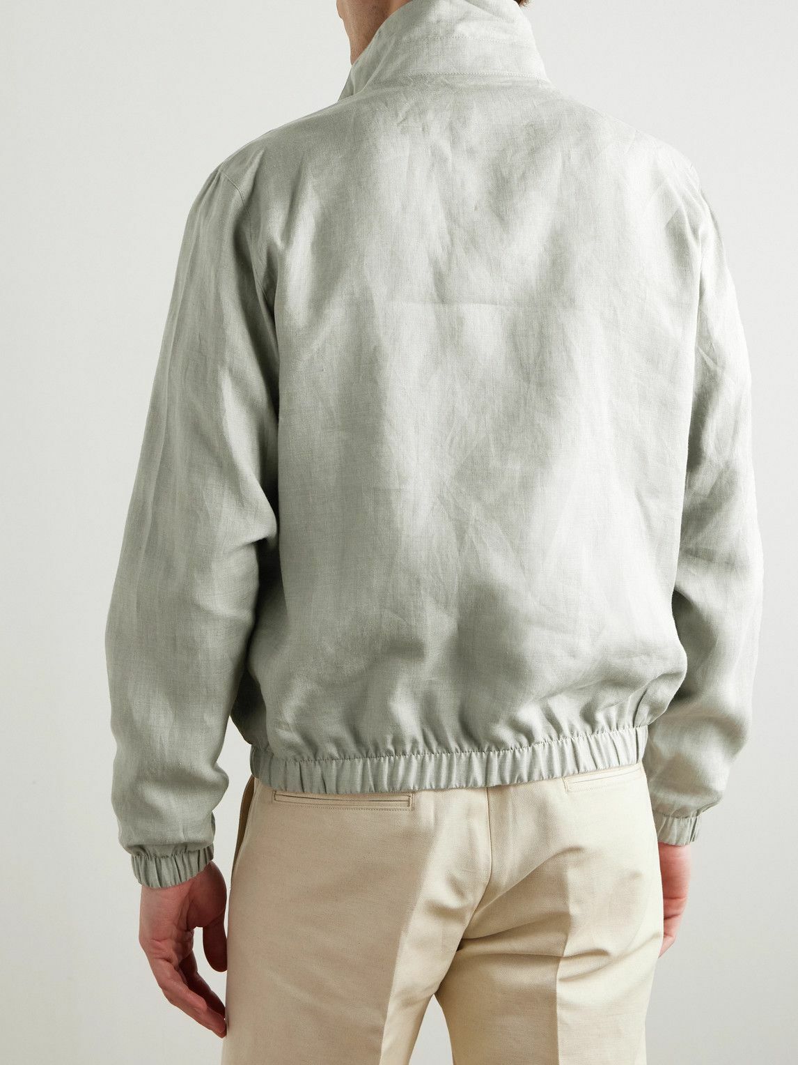 Loro Piana グレー ジャンパー Loro Piana, Zip pull in grey - Unique Designer Pieces