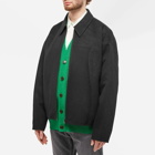 Acne Studios Men's Doverio Double Coat in Black