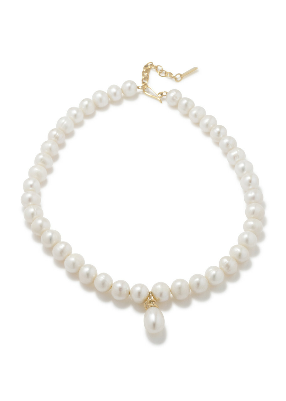 Completedworks Pearl and 18kt Gold Vermeil Necklace - One Size