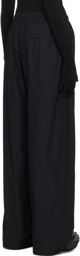 Balenciaga Black Drawstring Track Pants