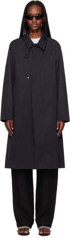 Photo: POST ARCHIVE FACTION (PAF) Black Rain Coat