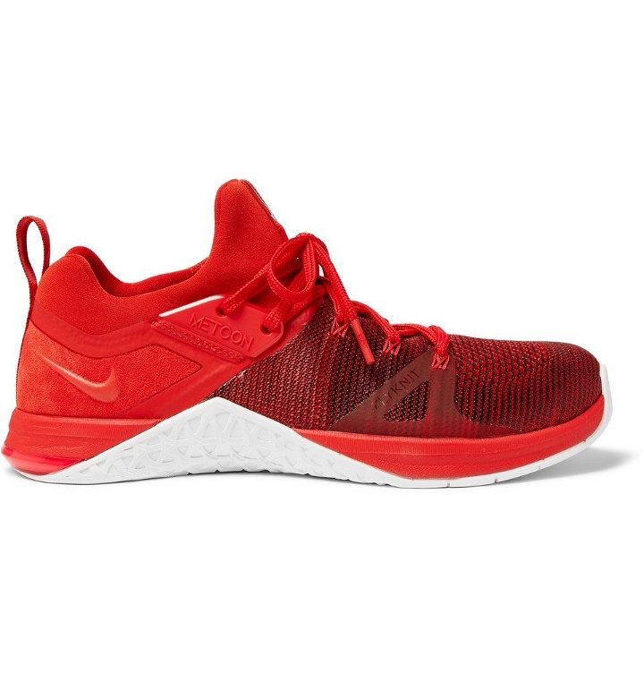 Photo: Nike Training - Metcon Flyknit 3 Sneakers - Red