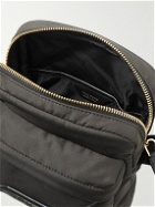 TOM FORD - Leather-Trimmed Recycled-Shell Messenger Bag