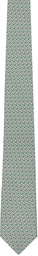 Ferragamo Green Prisco Tie