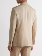 Ermenegildo Zegna - Slim-Fit Wool and Linen-Blend Suit Jacket - Neutrals