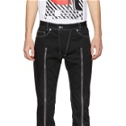 Nomenklatura Studio Black Zipper Jeans