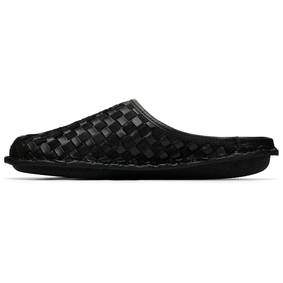 Comme des Garçons Homme Black VIBAe Edition Steer Smooth & Suede Loafers