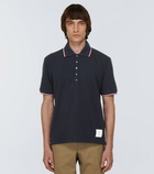 Thom Browne - Cotton piqué polo shirt