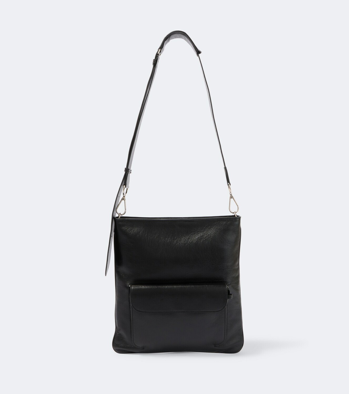 Métier Slide leather messenger bag