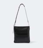 Métier Slide leather messenger bag