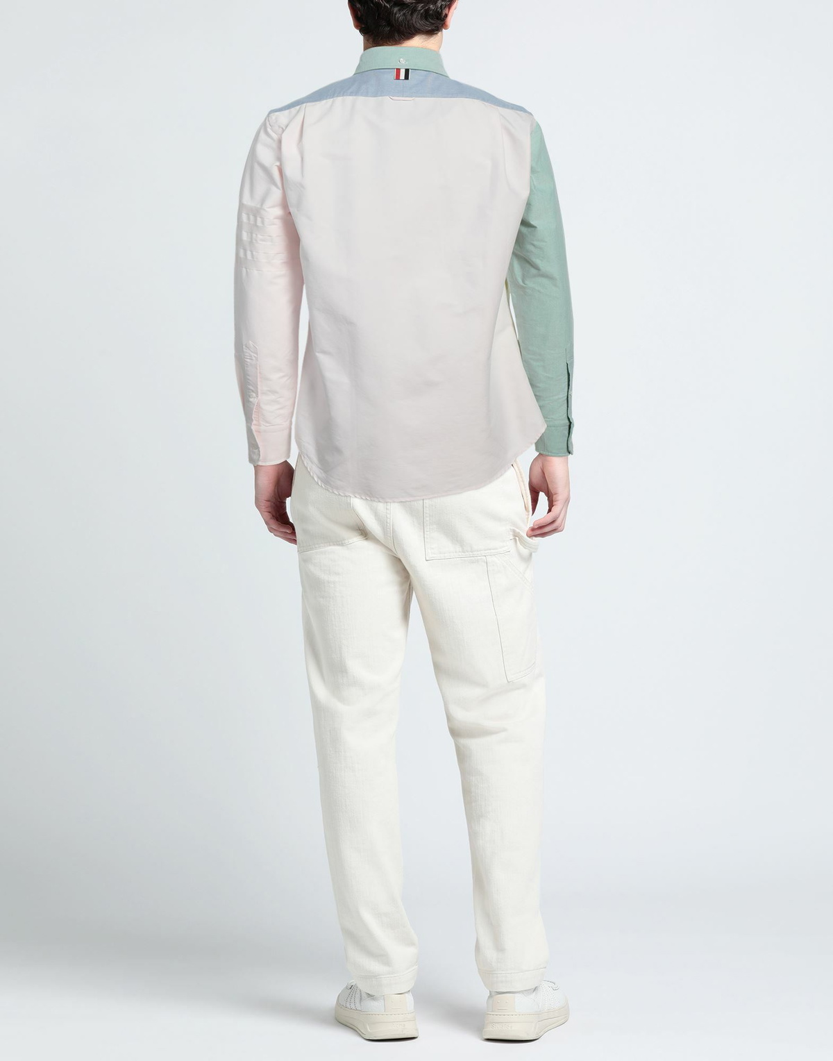 Thom Browne Mens Shirt in Yellow