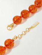 éliou - Wes Gold-Plated Resin Beaded Necklace